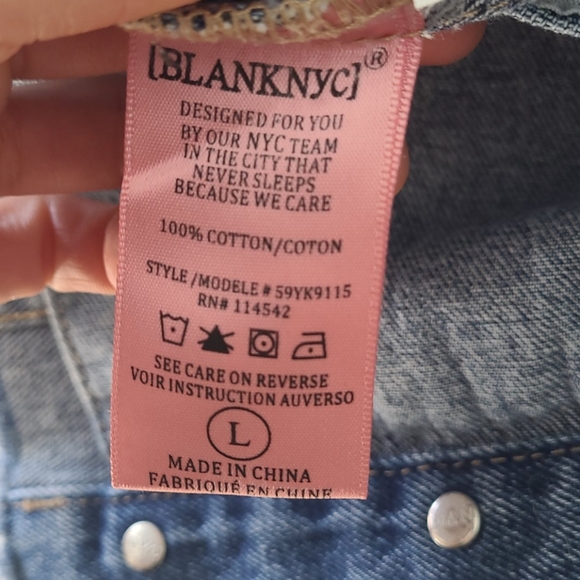 Blank NYC Jean  jacket - Picture 3 of 8